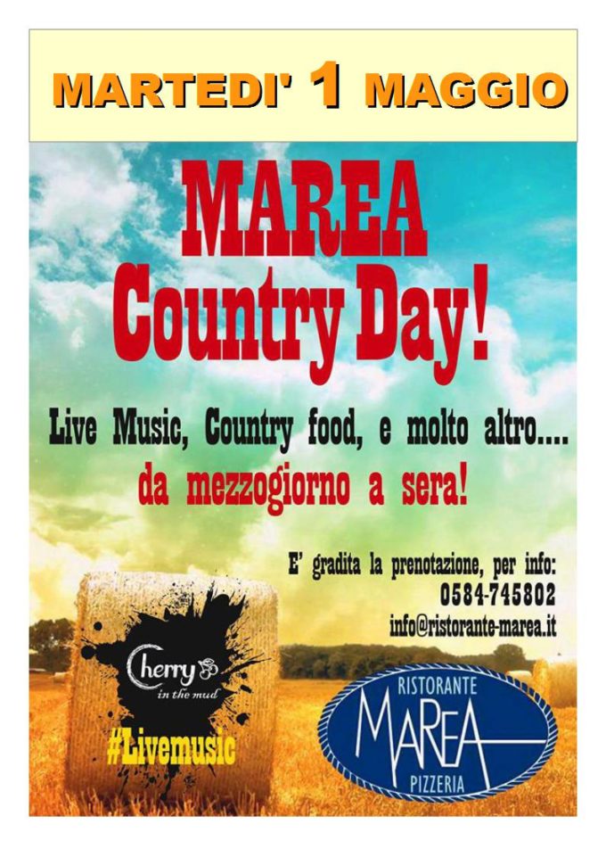 Martedì 1 maggio Marea Country Day